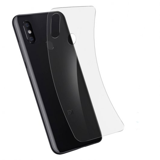 Avizar Protector de Parte Trasera de Látex Transparente para Xiaomi Mi 8