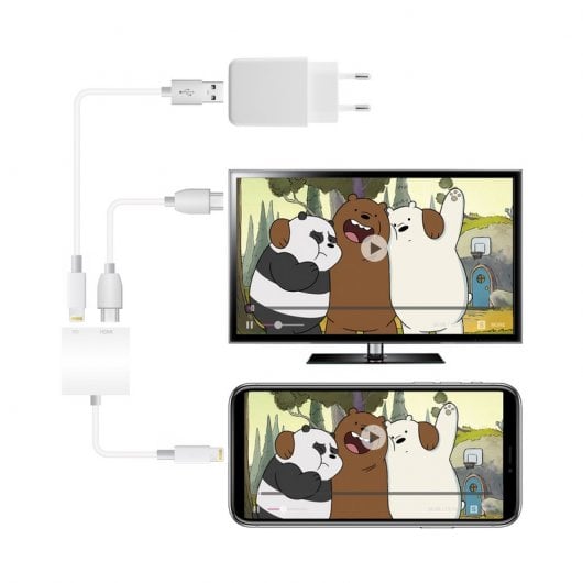 Unotec Adaptador de HDMI para iPhone/iPad