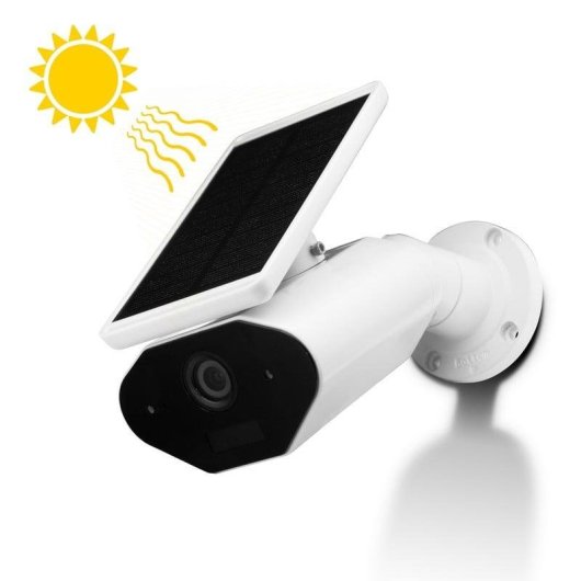 Videocamere di sorveglianza Unotec HD Visione Notturna Esterna Pannello Solare