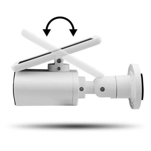 Videocamere di sorveglianza Unotec HD Visione Notturna Esterna Pannello Solare