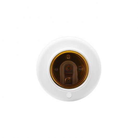 Unotec Casquillo WiFi para Bombillas E27 Compatible con Alexa y Google