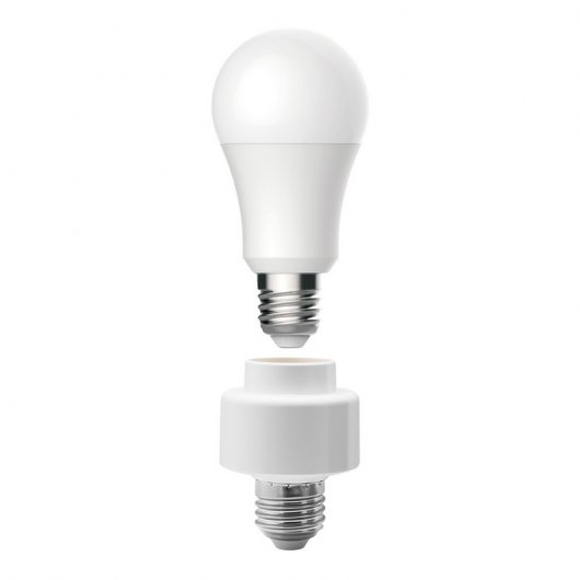 Unotec Casquillo WiFi para Bombillas E27 Compatible con Alexa y Google