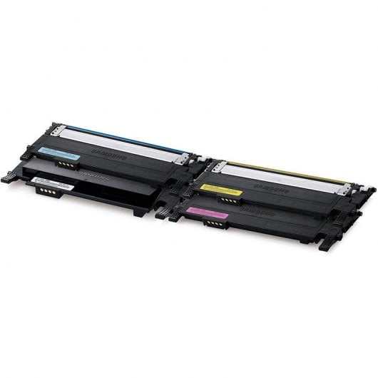 Samsung Pack de 4 cartouches de toner CLT-P406C noir/cyan/magenta/jaune