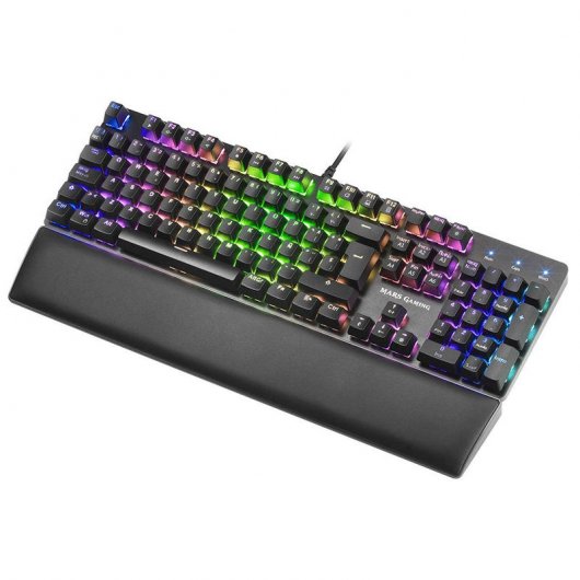 Tacens Mars Gaming MK5 Teclado Mecánico Gaming RGB Switch Rojo (USA)
