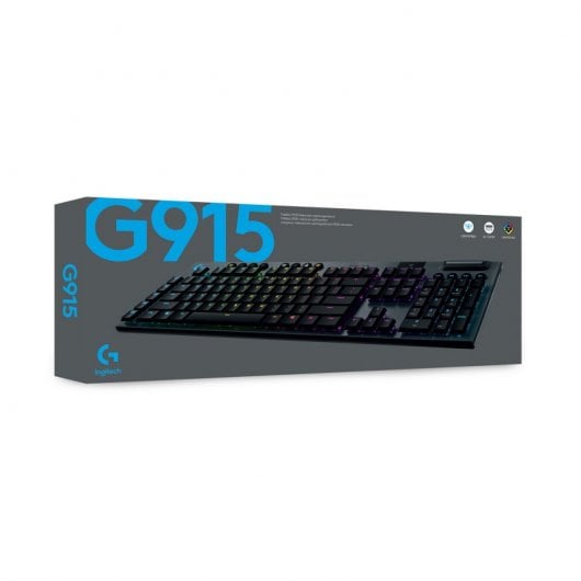 Tastiera da gioco meccanica wireless Logitech G915 RGB GL Touch