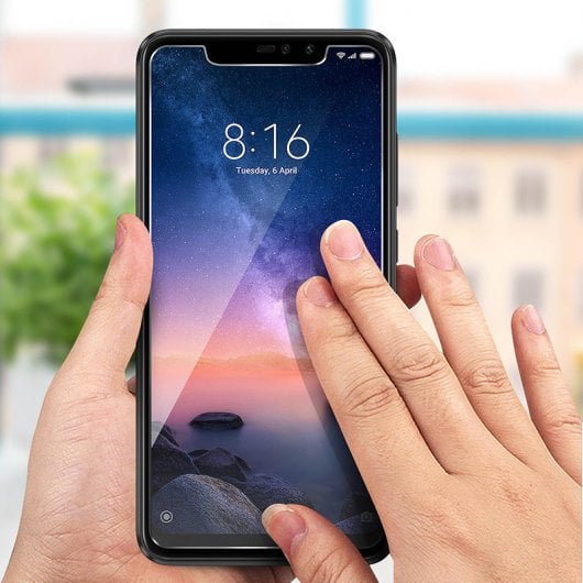 Avizar Protector de Pantalla Transparente Antiarañazos para Xiaomi Redmi Note 6