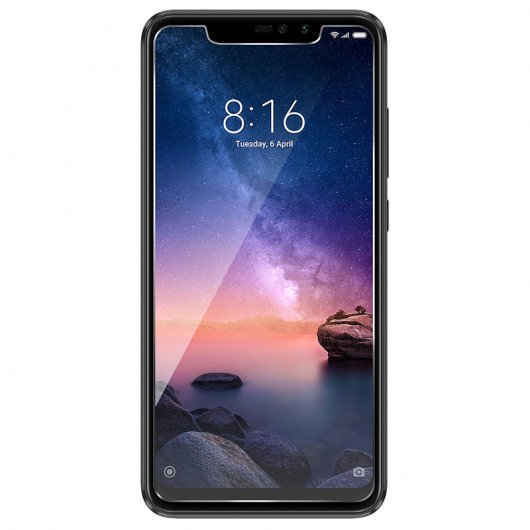 Avizar Protector de Pantalla Transparente Antiarañazos para Xiaomi Redmi Note 6