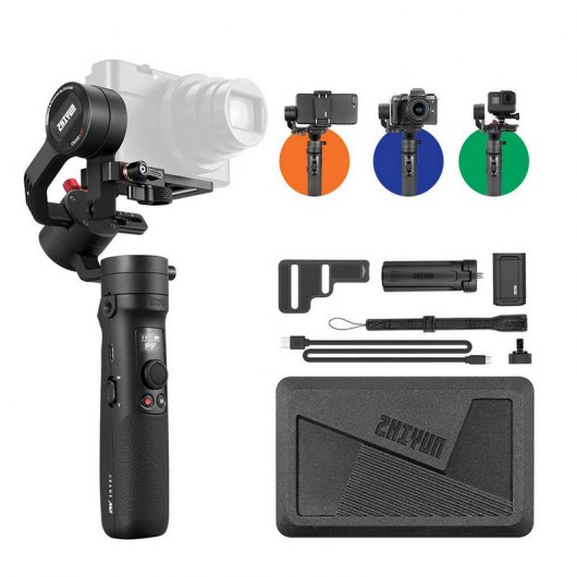Zhiyun Crane-M2 Gimbal  Estabilizador de 3 Ejes para Cámaras/Videocámaras/Smartphones