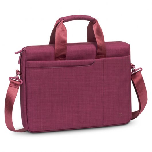 Rivacase Biscayne 8325 Laptop-Aktentasche von 13,3 bis 14 Zoll, Rot