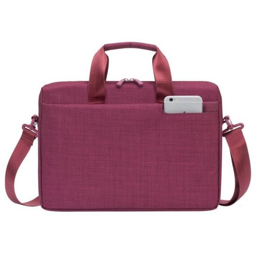 Rivacase Biscayne 8325 Laptop-Aktentasche von 13,3 bis 14 Zoll, Rot