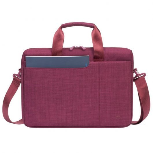 Rivacase Biscayne 8325 Laptop-Aktentasche von 13,3 bis 14 Zoll, Rot