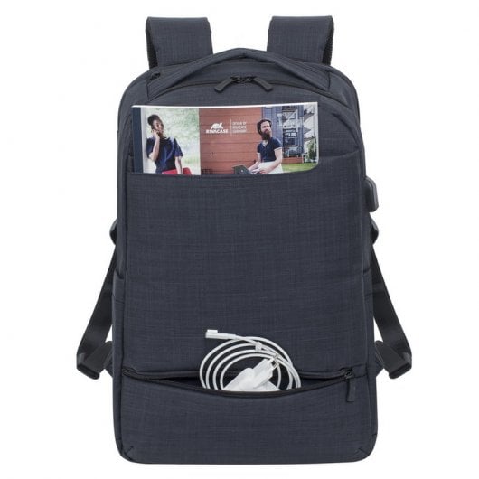 Rivacase Biscayne 8365 Mochila para Portátil hasta 17.3" Negro