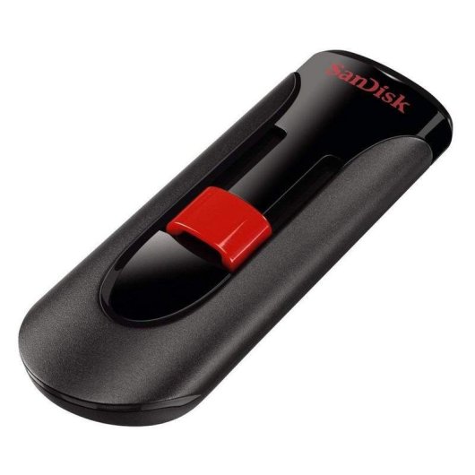 SanDisk Cruzer Glide unità flash USB 256 GB USB tipo A 2.0 Nero, Rosso