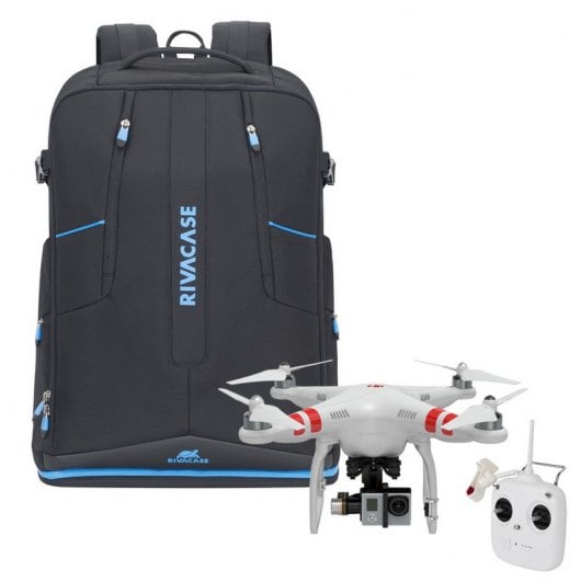 Rivacase Borneo 7890 Zaino Gaming per Drone/Laptop fino a 16"