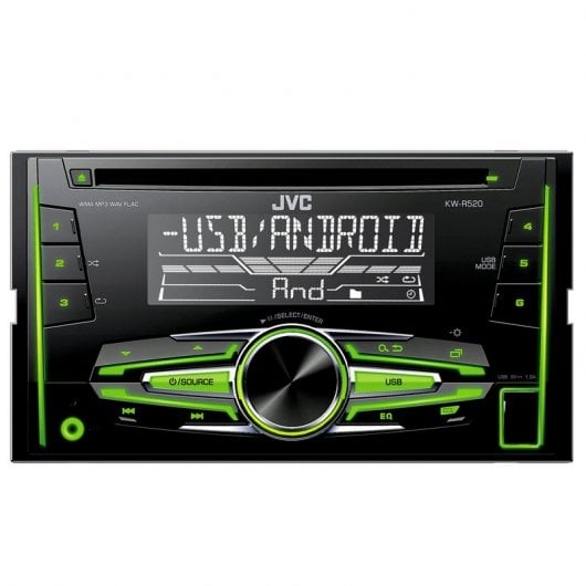 JVC KW-R520 Autoradio CD/AUX/USB/Android/iOS