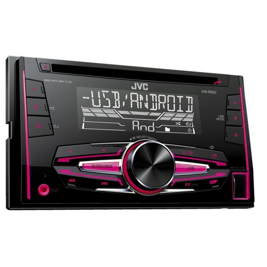 JVC KW-R520 Autoradio CD/AUX/USB/Android/iOS