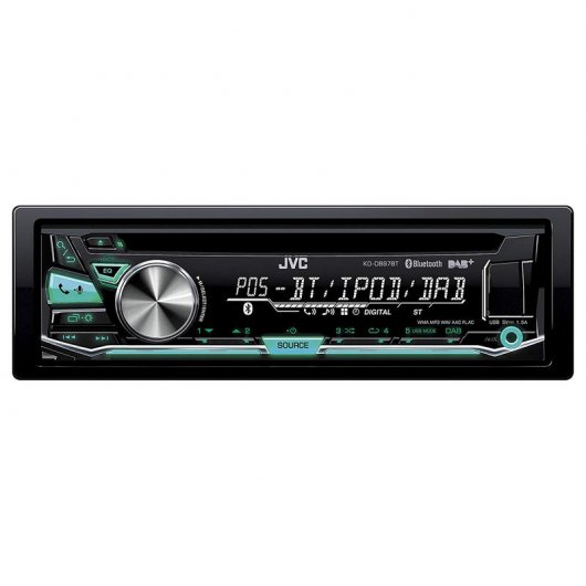 JVC KD-DB97BT Autoradio Bluetooth/USB/DAB+/Android/iOS