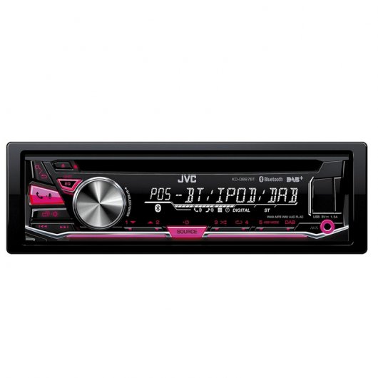 JVC KD-DB97BT Autoradio Bluetooth/USB/DAB+/Android/iOS