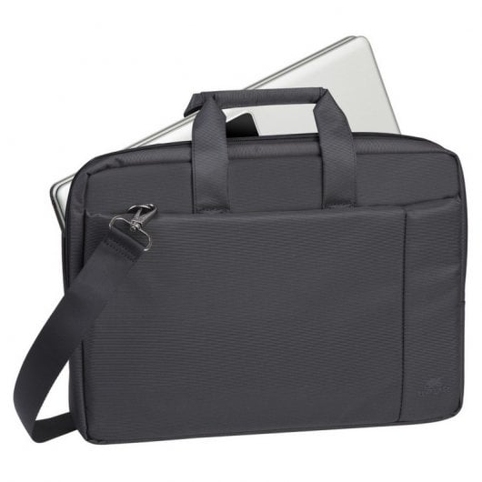 Rivacase Central 8231 Laptop-Aktentasche bis 15,6 Zoll, Schwarz