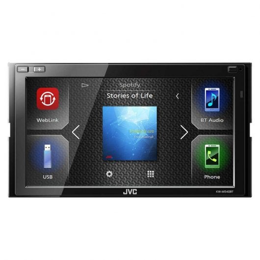 JVC KW-M540BT Recetor Multimédia 6.8" Táctil USB/Bluetooth/Spotify/Android/iOS