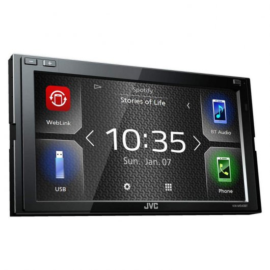 JVC KW-M540BT Recetor Multimédia 6.8" Táctil USB/Bluetooth/Spotify/Android/iOS