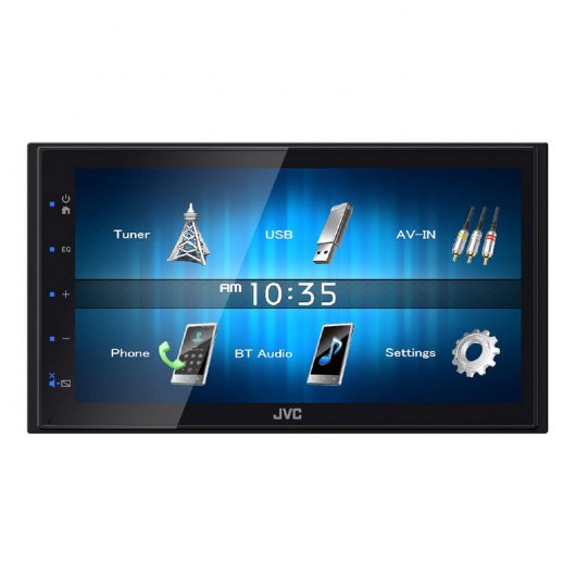 JVC KW-M24BT Receptor Multimedia 6.8" Táctil USB/Bluetooth/Android/iOS