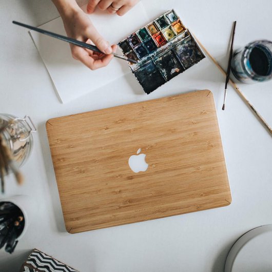 Woodcessories EcoSkin Carcasa de Madera Bambú para MacBook Air 13/Pro