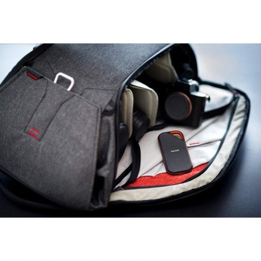 SanDisk Extreme Pro SSD Externo 500GB USB-C 3.1 Negro/Naranja