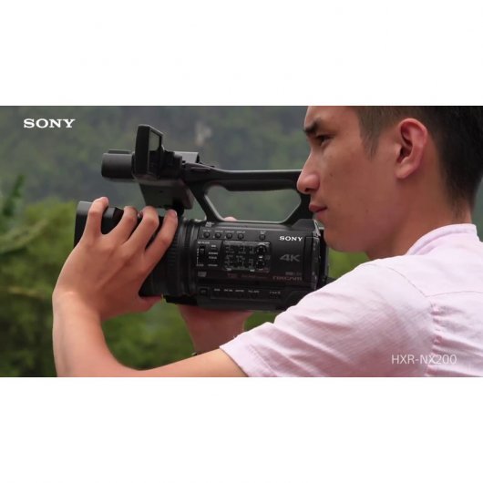 Sony HXR-NX200 Videocámara Profesional 14.2MP 4K Ultra HD