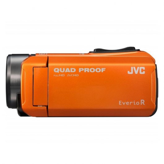 JVC GZ-R405DEU Quad Proof Videocámara 10MP Full HD Naranja