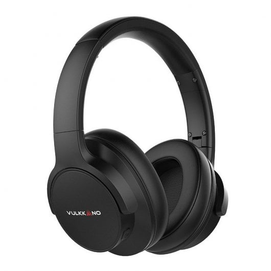 Vulkkano Air Anc Auriculares Bluetooth Con Cancelación de Ruido Negros