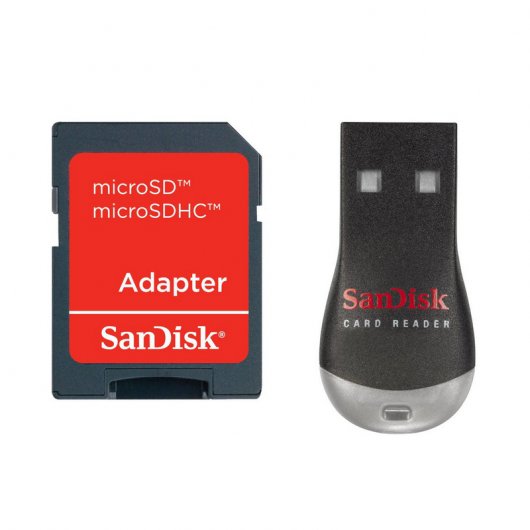 Sandisk MobileMate Duo Lector de Tarjeta USB 2.0 + Adaptador SD