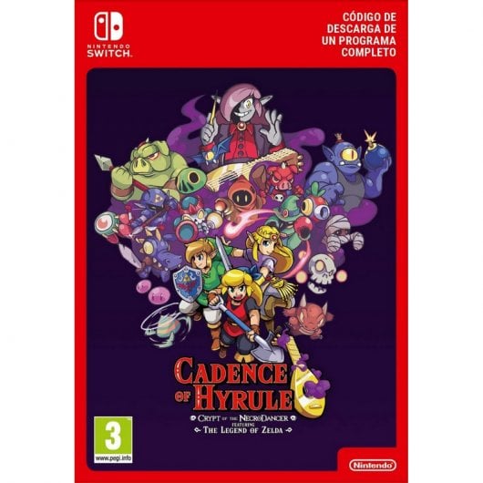 Cadence of Hyrule Crypt of the NecroDancer Featuring Zelda Nintendo Switch Nintendo eShop