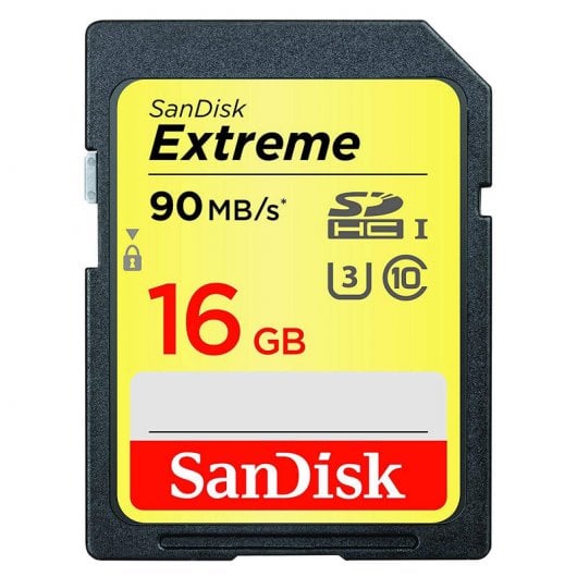 SanDisk Extreme SDHC Pack 2 16GB Clase 10 U3 UHS-I
