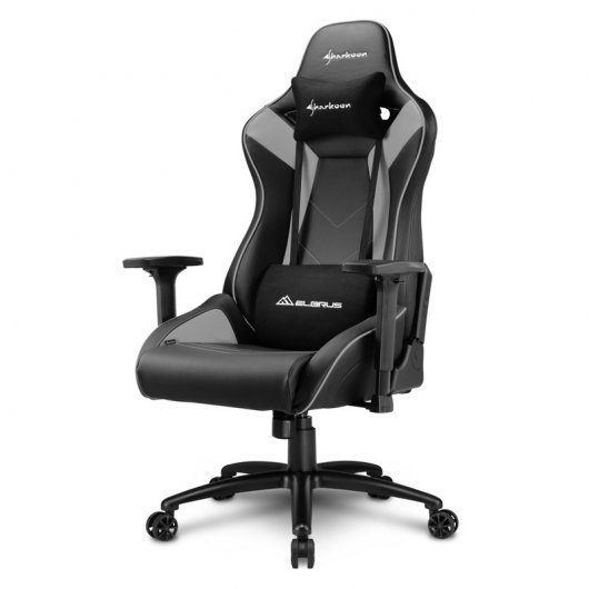 Sharkoon Elbrus 3 Silla Gaming Negro/Gris