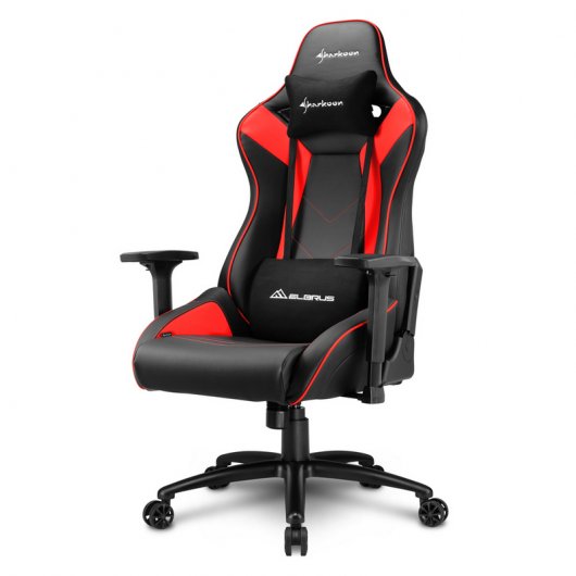 Sharkoon Elbrus 3 Silla Gaming Negro/Rojo