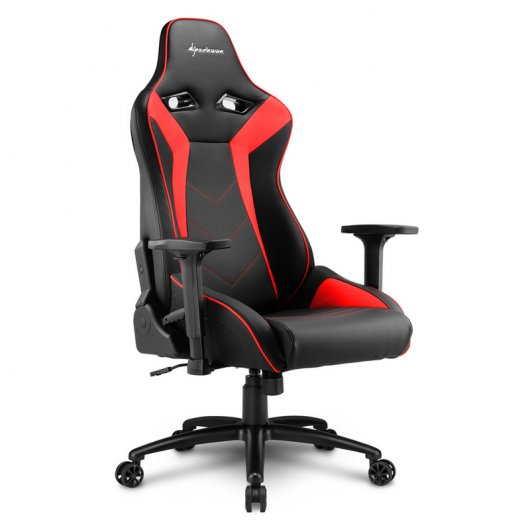 Sharkoon Elbrus 3 Silla Gaming Negro/Rojo