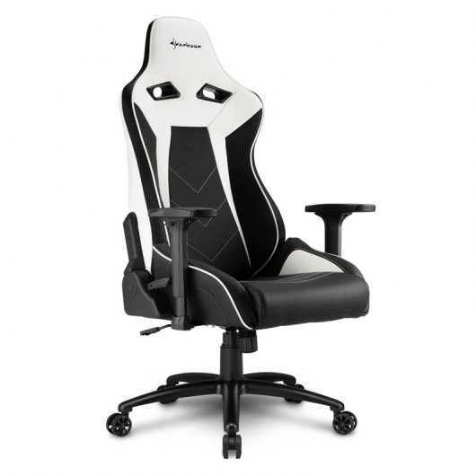 Sharkoon Elbrus 3 Cadeira Gaming Preta/Branca