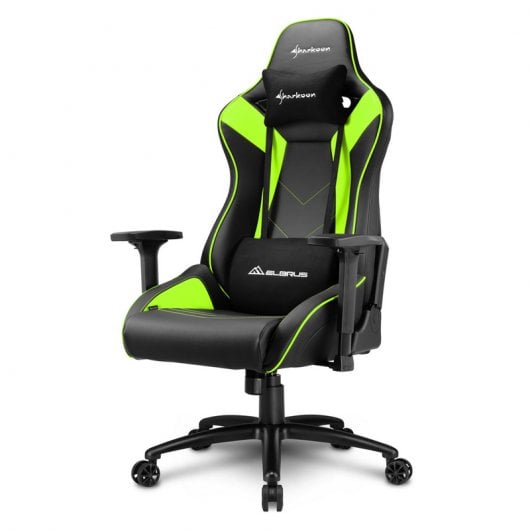Sharkoon Elbrus 3 Silla Gaming Negro/Verde