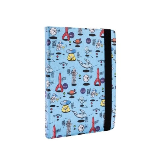 Funda Tablet SilverHT Space Blue Metal 9"-11"