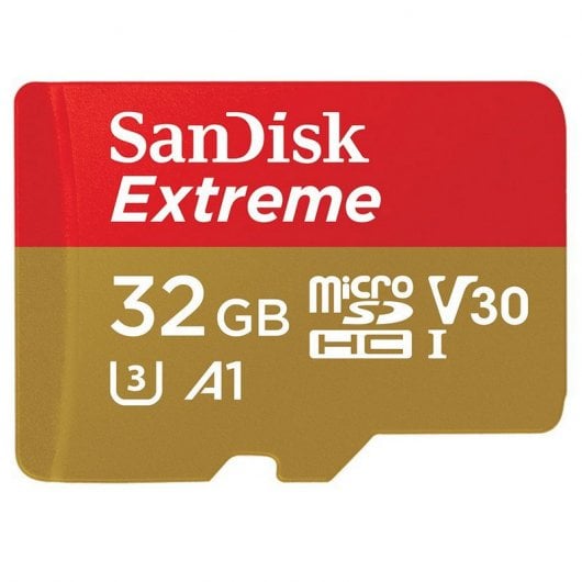 SanDisk Extreme MicroSDHC Pack 2 32GB Clase 10 U3 V30 UHS-I