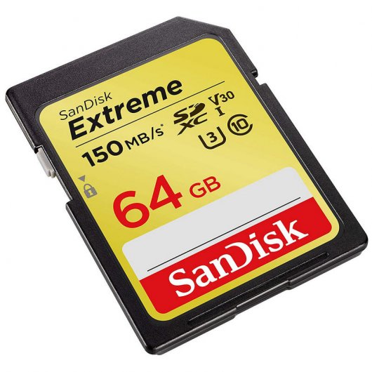 SanDisk Extreme SDXC 64 GB Classe 10 V30 U3 UHS-I
