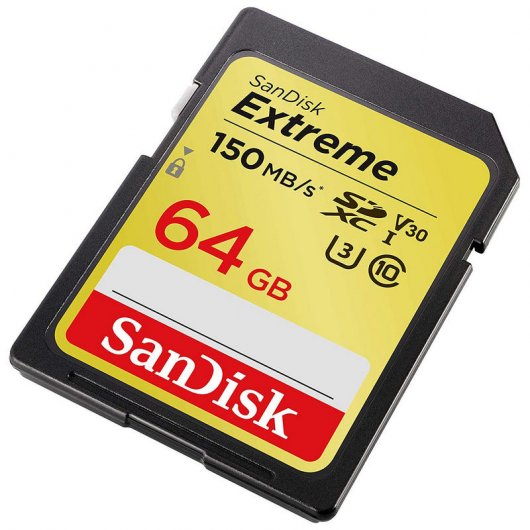 SanDisk Extreme SDXC 64 GB Classe 10 V30 U3 UHS-I