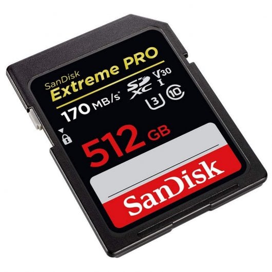 SanDisk Extreme PRO SDXC 512GB Clase 10 U3 V30 UHS-I