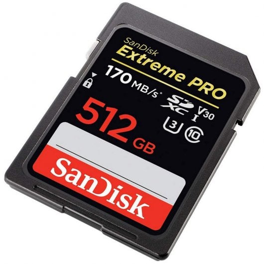 SanDisk Extreme PRO SDXC 512GB Clase 10 U3 V30 UHS-I