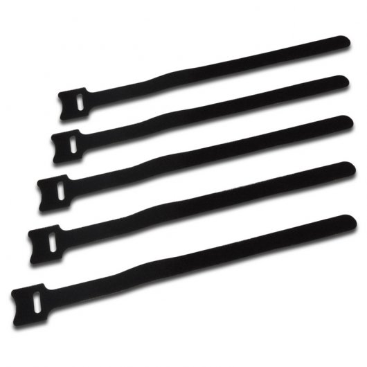 Digitus Bridas Cable con Velcro Negras 150mm 100 Unidades
