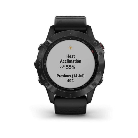 Garmin Fénix 6 Pro Bluetooth GPS WiFi 47mm Gorilla Glass 3 Preto 14 dias Resistente Água