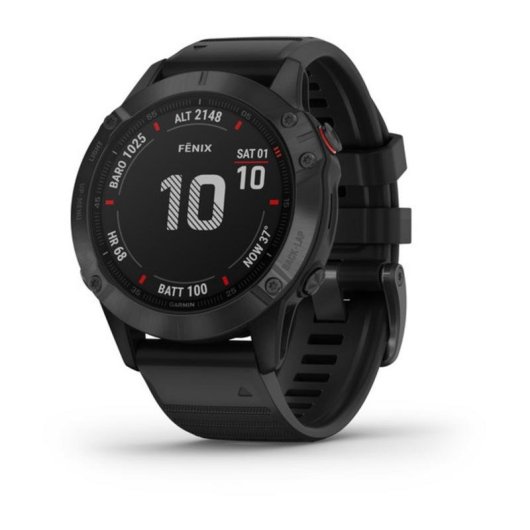 Garmin Fénix 6 Pro Bluetooth GPS WiFi 47mm Gorilla Glass 3 Preto 14 dias Resistente Água