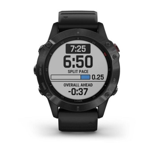 Garmin Fénix 6 Pro Bluetooth GPS WiFi 47mm Gorilla Glass 3 Preto 14 dias Resistente Água