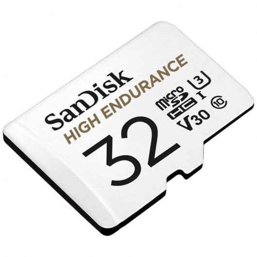 SanDisk High Endurance MicroSDHC 32GB Classe 10 U3 V30 UHS-I + Adaptador SD